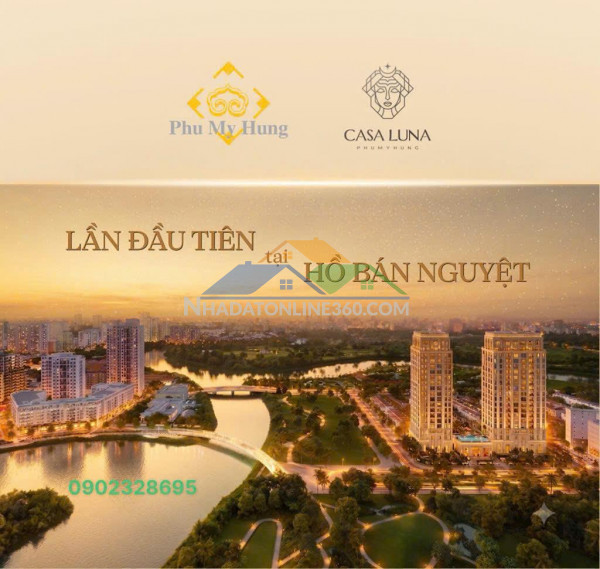 Căn hộ hồ bán nguyệt - casa luna phú mỹ hưng