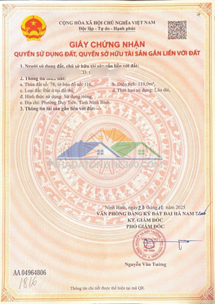 Siêu phẩm đầu tư - bán 2 mảnh đất vàng đối diện cổng kcn...