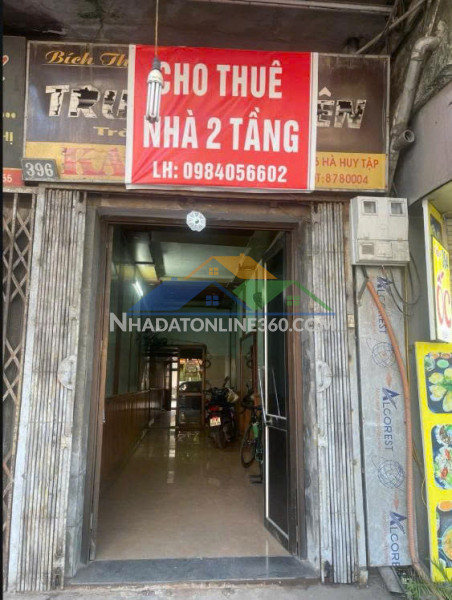 Chính chủ cho thuê nhà mặt đường tại số nhà 396 hà huy tập, xã phù đổng, huyện gia lâm, tp hà nội.