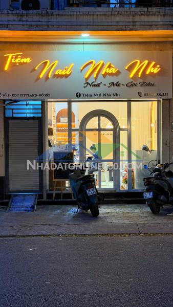 Sang tiệm nail 120 triệu  cityland gò vấp, hồ chí minh