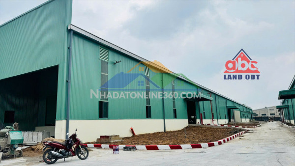 Xt161 nhà xưởng cho thuê ổn định lâu dài, thu hút nhiều dn fdi sản xuất cn phụ trợ.