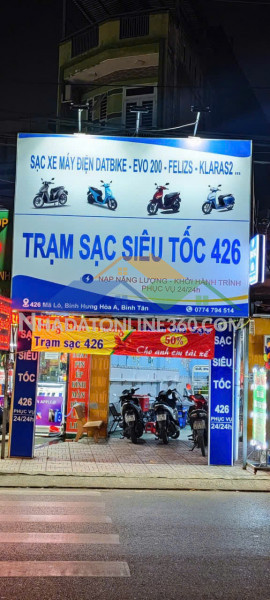 Sang gấp trạm sạc xe điện & nghỉ ngơi tài xế – mặt tiền...
