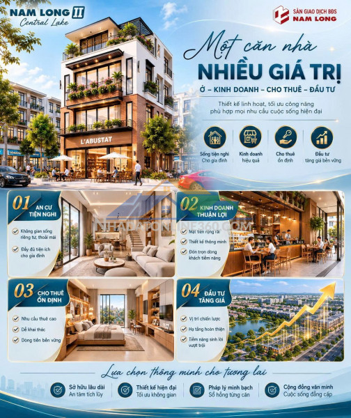 Hot hot – bán nhà phố mặt tiền đa công năng – phường hưng...