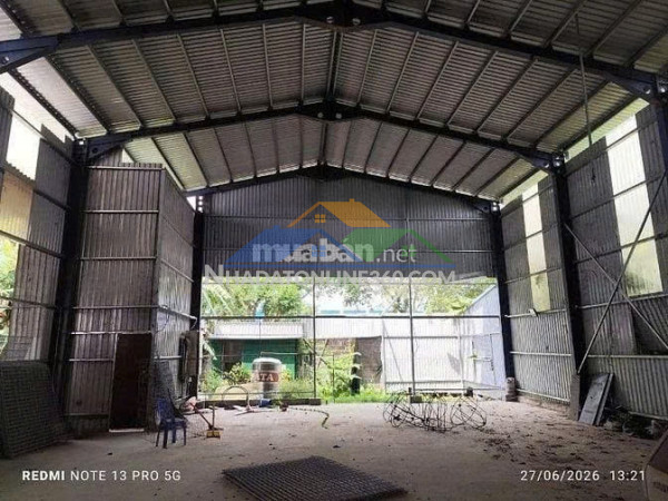 Bán kho xưởng gần 935m2 đất rất đẹp,mặt tiền quốc...