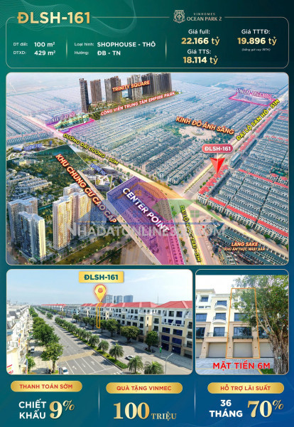 Bán nhà liền kề mặt vịnh biển 4 mùa: 75m2- 5 tầng- 14.5 tỷ