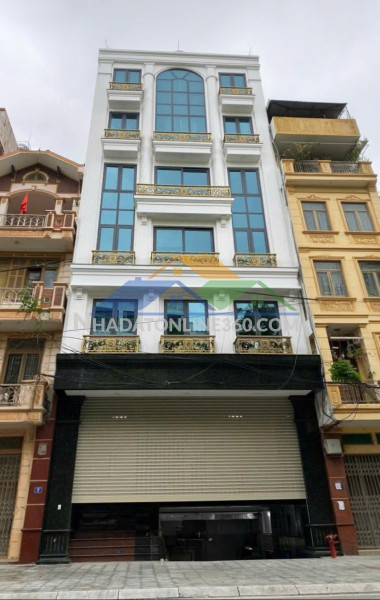 Cho thuê nhà, thang máy, 104m2_ 6t; nguyễn thị định, hoàng ngân -42...