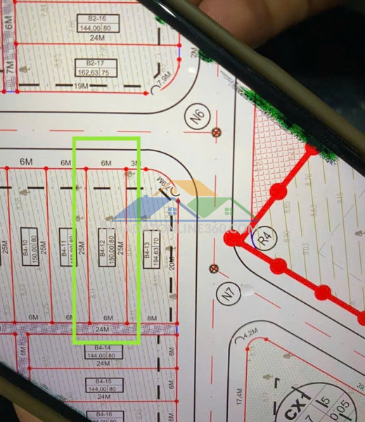 Đất đẹp - giá tốt bán nhanh đất nền dự án chỉ 5.5 triệu...