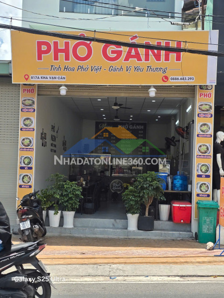 Sang nhượng quán phở đang kinh doanh ổn định – 65m² – p. linh tây, q. thủ đức, tp. hcm