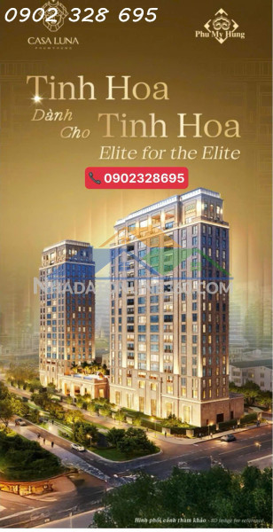 Dự án casa luna phú mỹ hưng giá bao nhiêu