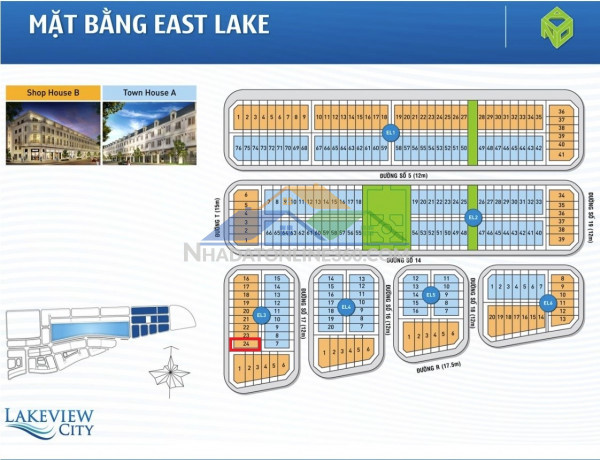 Bán nhà phố thương mại lakeview city – quận 2
