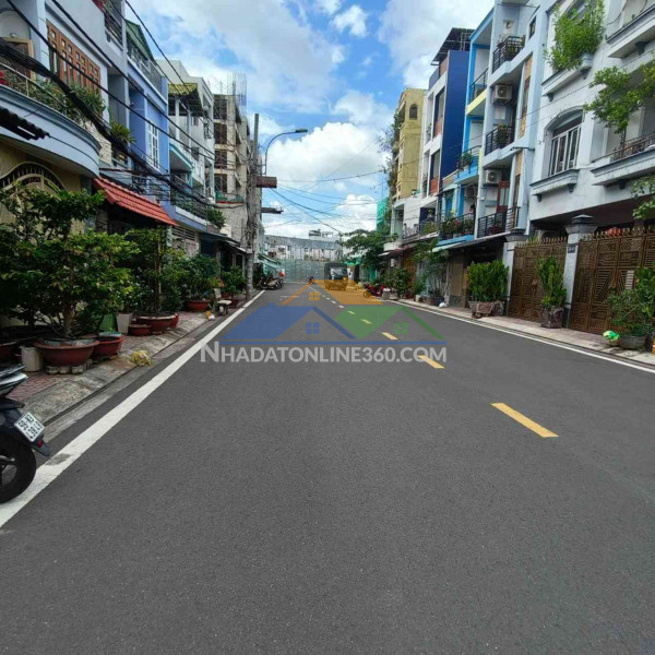 Nhà mặt tiền đường 9m kdc chánh hưng quận 8 - kề chợ phạm...