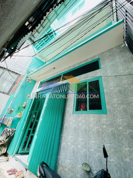 Bán nhà 2 lầu cách mặt tiền nguyễn duy chỉ 20m p12q8 (p.phú định)