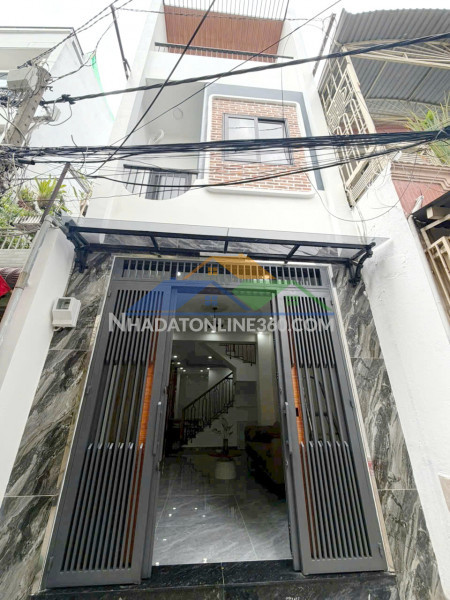 Bán nhà hẻm 769 gần mt phạm thế hiển 3.5*12.5 2lầu