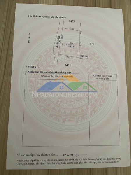 Đất đẹp- giá tốt bán nhanh lô đất đầu tư là sinh lời tại tp trảng bàng- tây ninh