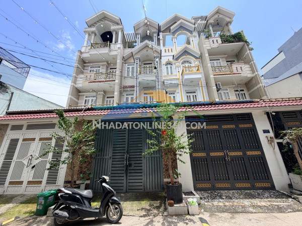 Bán nhà tân hòa đông – giáp quận 6  nhà mới đẹp – hẻm ô tô 8m – full nội thất