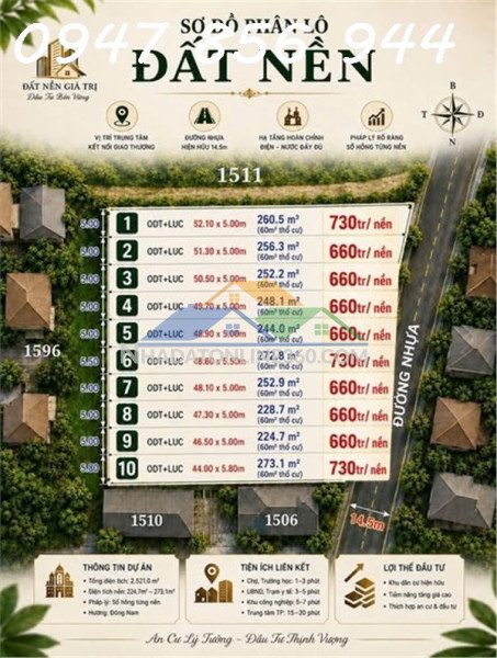 ???? cơ hội đầu tư & an cư không thể bỏ lỡ năm 2026!ngay khu cn phú hội 225m  chỉ có 1,6t cho nhà đầu tư