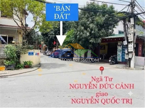 Đất đẹp – giá tốt – chính chủ cần bán lô đất vàng mặt đ.nguyễn đức cảnh, p.hưng bình, tp. vinh, nghệ an