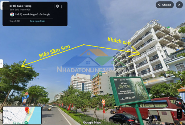 Chuyển nhượng khách sạn hương lý, số 103 mặt đường hồ...