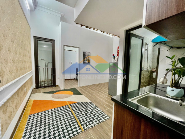 Cho thuê ccmn 1pk 1pn + gác xép cực vip full đồ đẹp ngõ 135 chính kinh, thanh xuân