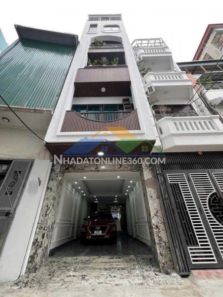 Cho thuê nhà  nguyễn văn huyên – cầu giấy  50m² × 6 tầng  gara ô tô  30 triệu/tháng