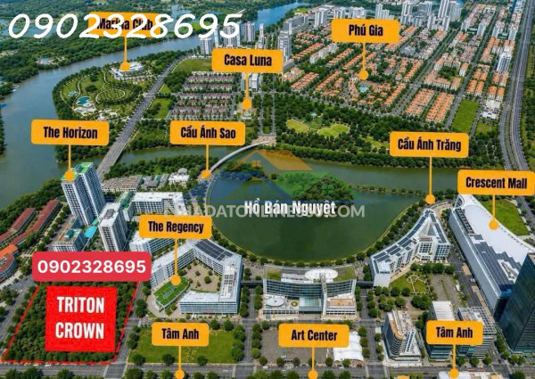 Triton crown phú mỹ hưng - xem nhà mẫu - báo giá