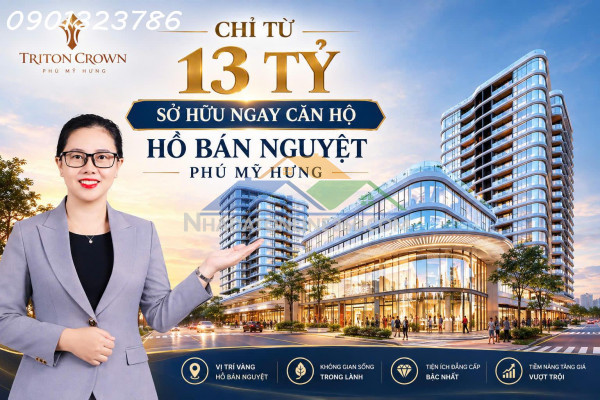 Bảng giá chính thức  dự án triton crown phú mỹ hưng, nhận ngay...