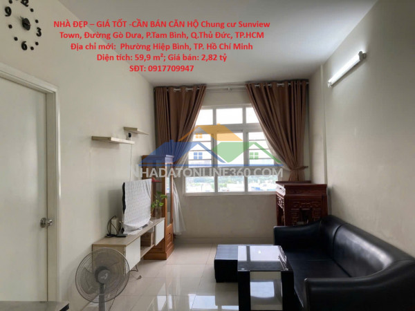 Nhà đẹp – giá tốt -cần bán căn hộ chung cư sunview town,...