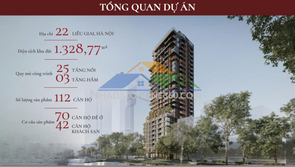 The legatus 22 liễu giai – căn hộ cao cấp giữa vùng lõi ba đình