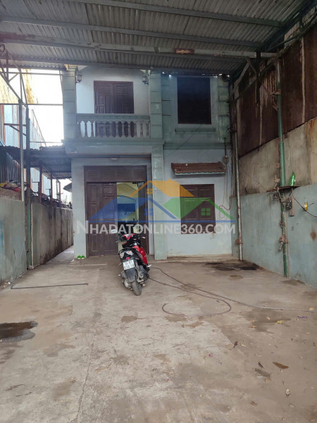 Cho thuê nhà 3 tầng + sân xưởng, kho – mặt đường hùng vương, hải phòng