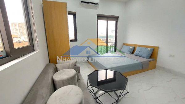 Cho thuê ccmn 24m thoáng sáng full đồ đẹp ngõ 282 định công, hoàng mai