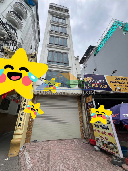 Cho thuê nhà mặt phố kim giang – 40m² × 7 tầng  thang máy  6 phòng  25 triệu/tháng