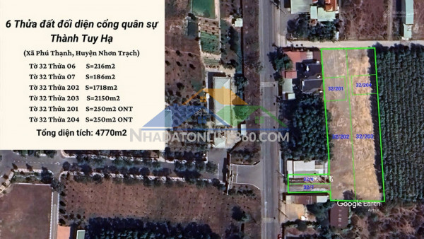 Chính chủ rao bán 4.770m2 tại đường quách thị trang