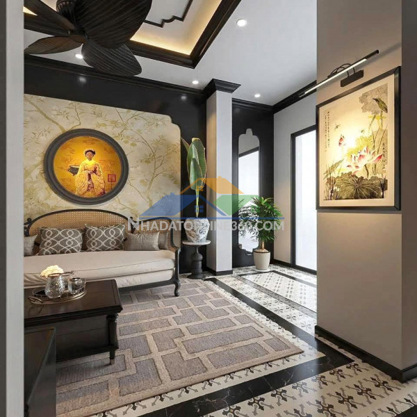 Bán nhà trần phú, 130m2, 4 tầng, mặt tiền 6.1m, 68 tỷ, ngõ ô tô vào nhà, kinh doanh