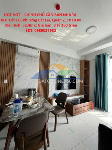 Hot hot – chính chủ cần bán nhà tại  kđt cát lái, phường cát...