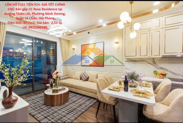 Căn hộ full tiện ích- giá tốt chính chủ bán gấp cc rose...