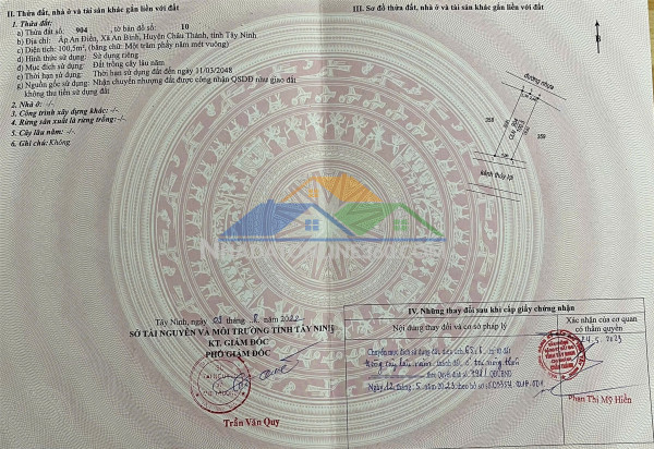 Đất đẹp- giá tốt bán nhanh lô đất đầu tư là sinh lời tại huyện châu thành tỉnh tây ninh