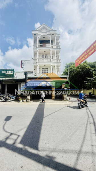 Dương quảng hàm, lô góc, hẻm xe tải tránh, dt 115m2, thang máy 5 tầng giá mềm