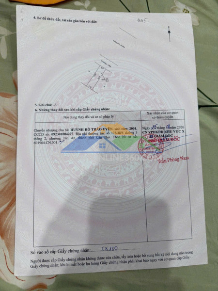 Vị trí đẹp - giá tốt - chính chủ bán đất mặt tiền đường nam sông hậu, xã châu thành, tp cần thơ