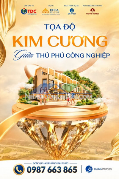 Fiesta central bình dương 0987663865– tọa độ kim cương giữa thủ phủ công nghiệp bình dương
