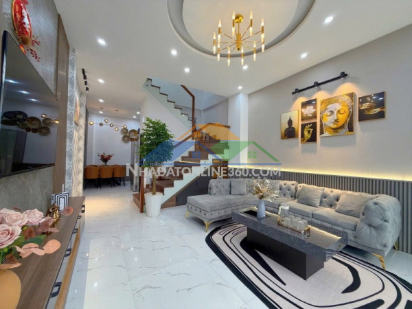 ♥ nhà kiệt núi thành ngay quảng trường, 50m2, 3 tầng còn mới, 4.xx tỷ