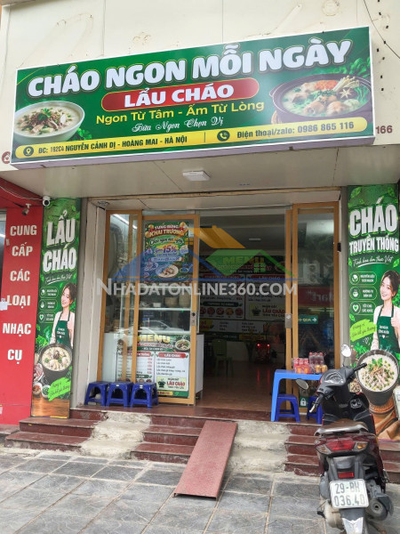 Sang nhượng quán ăn mặt phố nguyễn cảnh dị – hoàng mai, hà...