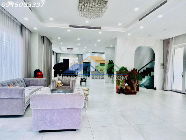 Biệt thự đơn lập cityland quận 7 view sông, dt 370m² (25x15m), hầm + 4 tầng, giá 88 tỷ