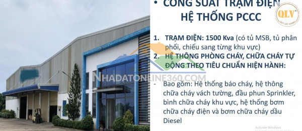 Bán hoặc cho thuê nhà xưởng – KCN Tân Phú Trung 18.416 m²