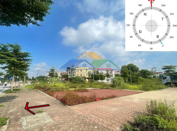 Chính chủ bán lô đất đấu giá 90m2 huỳnh cung, đại thanh, hà nội - 3 mặt thoáng - trục đường 16,5m