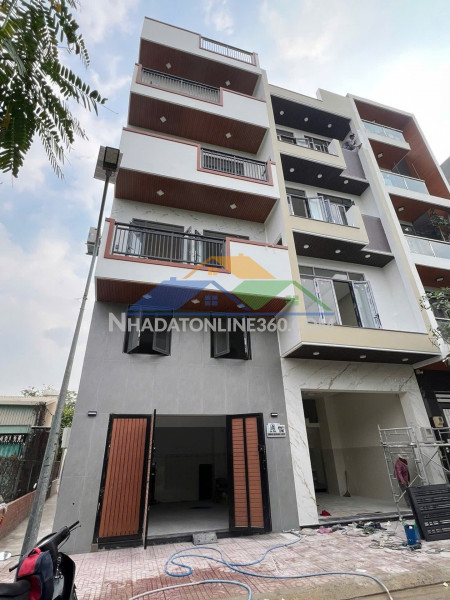 Bán tòa chdv 6 tầng có thang máy vườn lài, an phú đông, q.12, 98m2, 15 phòng, 70tr/tháng, 18 tỷ