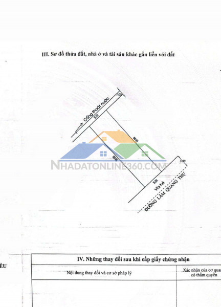 Bán đất mặt tiền đường lâm quang thự - sát biển hòa minh