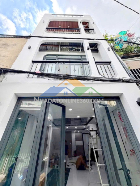 Bán nhà mới 4*10m 3lầu đúc 5pn 5wc hẻm 769 phạm thế hiển p4q8 p.chánh hưng