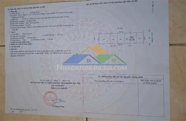 Đất đẹp- giá tốt bán nhanh lô đất đầu tư là sinh lời tại huyện đông anh, tp hà nội