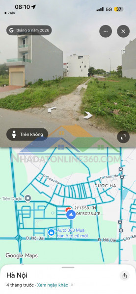 Chính chủ cần bán lô đất 80m² tại khu tái định cư tiên...