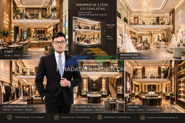 Vinhomes quận 9- shophouse beverly 5,4m- tầng lửng linh hoạt, nhiều...